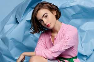 Lily Collins New Wallpaper