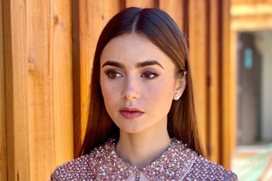 Lily Collins Screen Actors Guild Awards Photoshoot