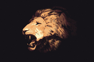 Lion Assassins Creed Odyssey 5k (1400x900) Resolution Wallpaper