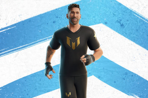 Lionel Messi In Fortnite (1152x864) Resolution Wallpaper