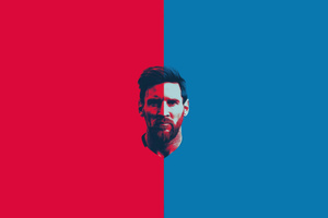 Lionel Messi The Goat In Action (7680x4320) Resolution Wallpaper