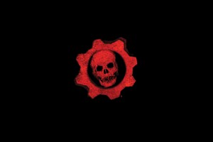 Logo Gears Of War 4k Wallpaper