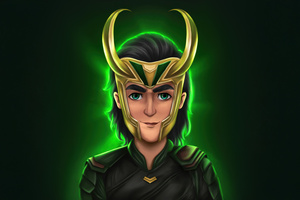 Loki God Of Mischief Rises (2560x1024) Resolution Wallpaper