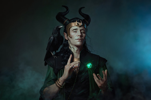 Loki Maleficent (2880x1800) Resolution Wallpaper
