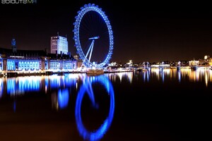 London Eye River Thames