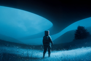 Lost In A Cosmic Dream (1600x900) Resolution Wallpaper