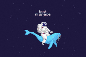 Lost In Space 8bit Art