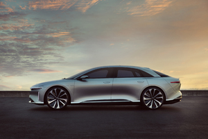 Lucid Air Concept Side View 4k Wallpaper