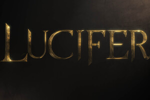 Lucifer Logo (1336x768) Resolution Wallpaper