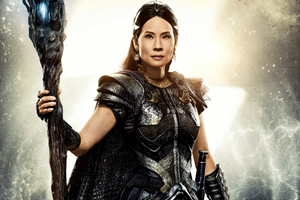 Lucy Liu As Kalypso In Shazam Fury Of The Gods (320x240) Resolution Wallpaper