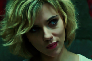 Lucy Scarlett Johansson (320x240) Resolution Wallpaper