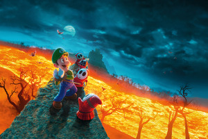 Luigi The Super Mario Bros 2023 Wallpaper