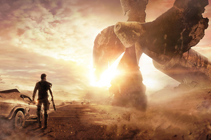 Mad Max 4k Game (1366x768) Resolution Wallpaper