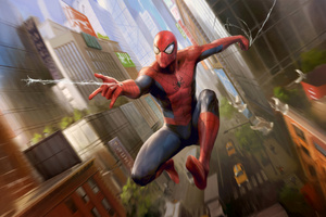 Magic The Gathering Amazing Spider Man (2048x1152) Resolution Wallpaper