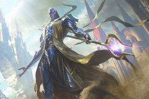 Magic The Gathering Zombie Wizard (1400x1050) Resolution Wallpaper