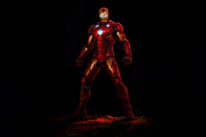Majestic Iron Man (1024x768) Resolution Wallpaper