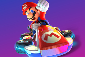 Mario Kart 8 Deluxe Nintendo Switch Game (1366x768) Resolution Wallpaper