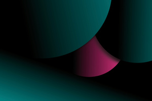 Maroon Curved Shape Abstract (1360x768) Resolution Wallpaper