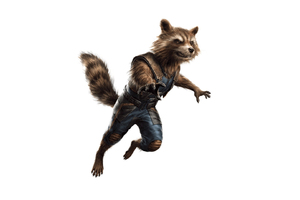 Marvel Avengers 4 Rocket Raccoon (1360x768) Resolution Wallpaper