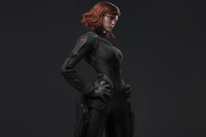 Marvel Avengers Black Widow (2560x1440) Resolution Wallpaper