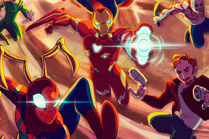 Marvel Avengers Infinity War (1366x768) Resolution Wallpaper