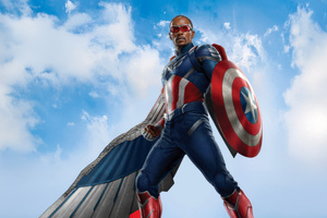 Marvel Captain America Brave New World Movie Wallpaper