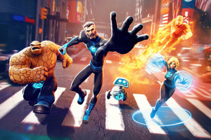 Marvel Contest Of Champions X The Fantastic Four First Steps (2560x1080) Resolution Wallpaper