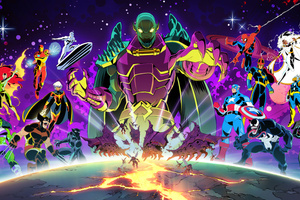 Marvel Cosmic Invasion (1920x1080) Resolution Wallpaper