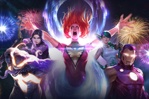 Marvel Future Fight 8th Anniversary (2560x1080) Resolution Wallpaper