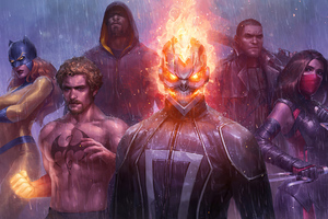 Marvel Future Fight Art Illustration 4k