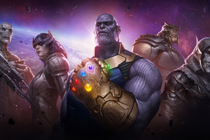 Marvel Future Fight Thanos Childrens