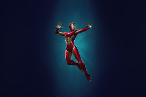 Marvel Iron Heart (1366x768) Resolution Wallpaper