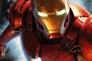 Marvel Iron Man 4k (2048x2048) Resolution Wallpaper