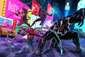 Marvel Spider Man 2 Artwork Wallpaper