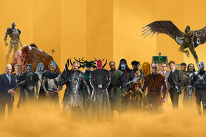 Marvel Studios Villains 10 Years Anniversary Wallpaper
