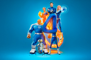 Marvel The Fantastic Four First Steps Hero Of The Skies (1024x768) Resolution Wallpaper