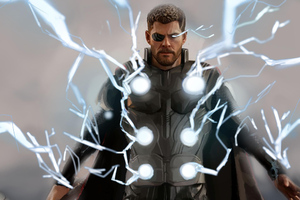 Marvel Thor Infinity War (1400x1050) Resolution Wallpaper