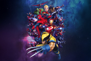 Marvel Ultimate Alliance 3 The Black Order Game (2932x2932) Resolution Wallpaper