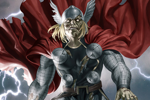Marvel Zombies Thor 4k (2880x1800) Resolution Wallpaper