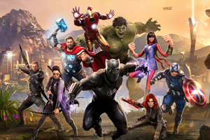Marvels Avengers 2023 (1360x768) Resolution Wallpaper