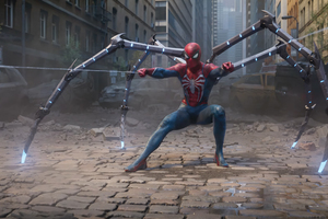 Marvels Spider Man 2 Be Greater Together 2023 (3840x2400) Resolution Wallpaper