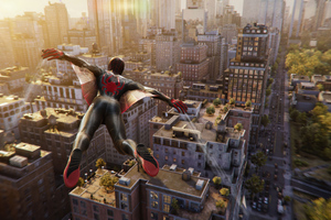 Marvels Spider Man 2 Flying Suit 5k Wallpaper