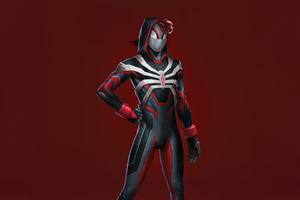 Marvels Spider Man 2 Red Spectre Suit 4k (1360x768) Resolution Wallpaper