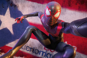 Marvels Spider Man Miles Morales PS5 4k Wallpaper