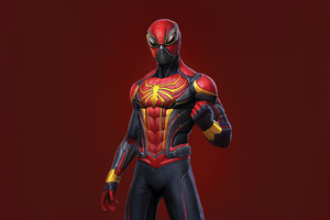 Marvels Spiderman 2 Aurantia Suit (1336x768) Resolution Wallpaper