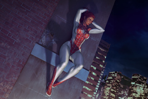 Mary Jane Spidergirl (1280x800) Resolution Wallpaper