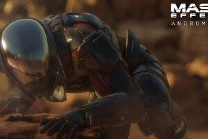Mass Effect Andromeda Game Poster (1336x768) Resolution Wallpaper