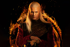 Matt Smith As Prince Daemon Targaryen In House Of The Dragon Wallpaper
