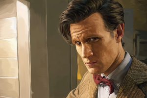 Matt Smith Doctor Who (1366x768) Resolution Wallpaper