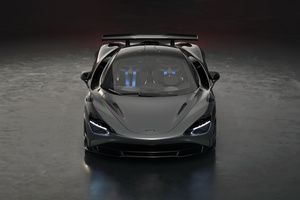 Mclaren 750s Coupe Le Mans 8k (1600x1200) Resolution Wallpaper